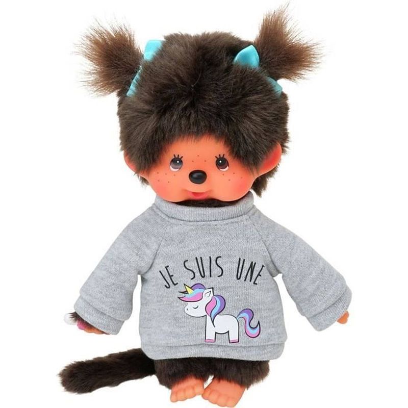 Foto van Monchhichi - licorne 20 cm