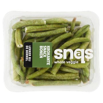 Foto van Snaqs whole veggie krokante snack bonen 40g bij jumbo