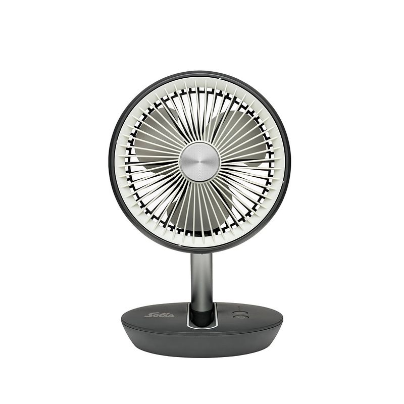 Foto van Solis charge & go fan 7586 - oplaadbare ventilator - tafelventilator