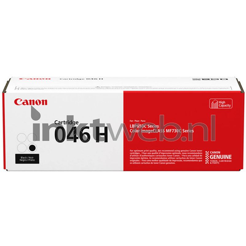 Foto van Canon 046 h zwart toner