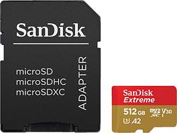 Foto van Sandisk microsdxc extreme 512gb 190mb/s