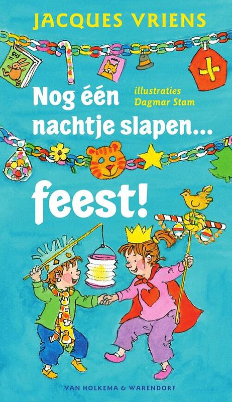 Foto van Nog een nachtje slapen feest! - jacques vriens - ebook (9789000344215)