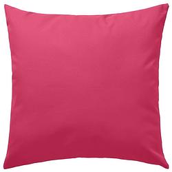 Foto van The living store buiten sierkussens - 45 x 45 cm - roze - water- en uv-bestendig