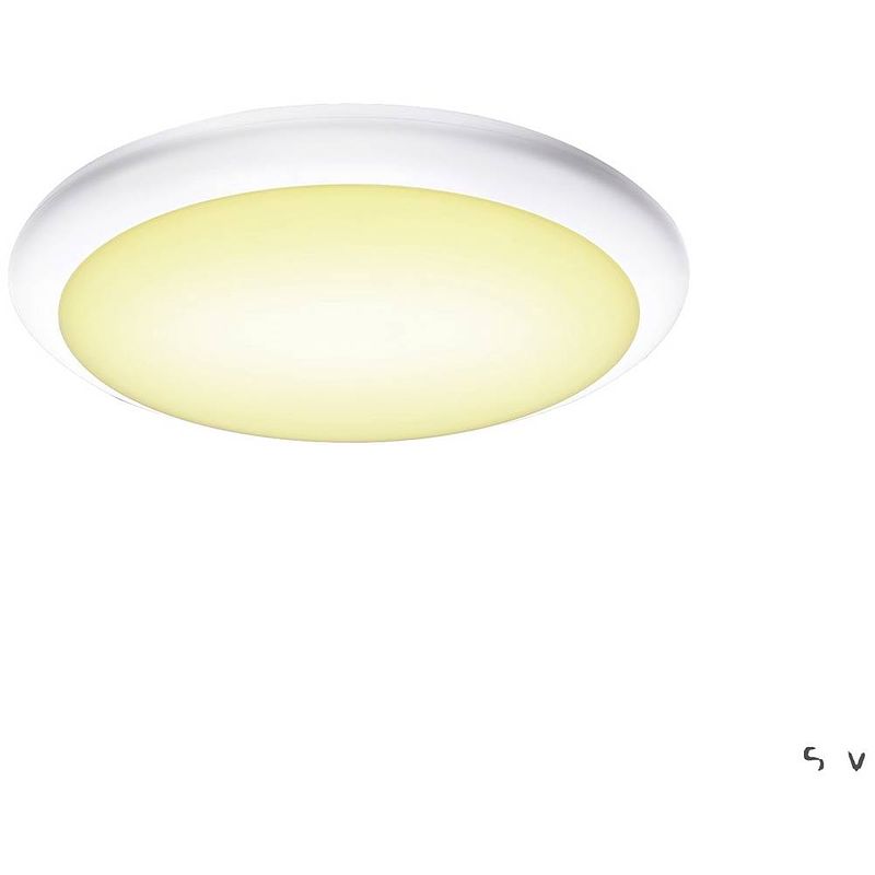 Foto van Slv 1005089 ruba 27 led-plafondlamp led vast ingebouwd 12 w wit