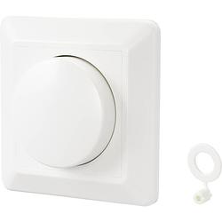 Foto van Sygonix sy-4697888 draaidimmer geschikt voor lampen: halogeenlamp, led-lamp, gloeilamp