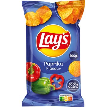 Foto van Lay's paprika chips 200gr bij jumbo