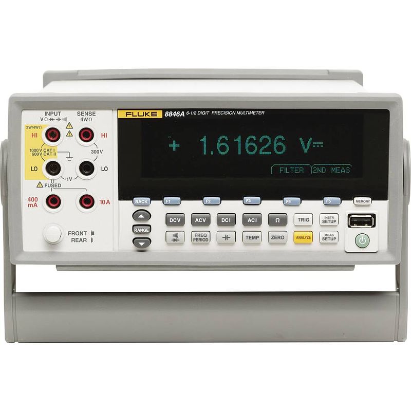 Foto van Fluke calibration 2577390 bench multimeter digitaal cat i 1000 v, cat ii 600 v