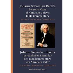 Foto van Johann sebastian bach's personal copy of abraham calov's bible commentary