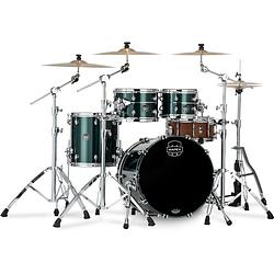 Foto van Mapex se504xbpq saturn evolution birch fusion brunswick green 4d. shellset