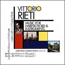 Foto van Vittorio rieti: music for harpsichord & instrument - cd (0093228076421)