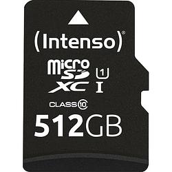 Foto van Intenso 512gb microsdxc performance microsd-kaart 512 gb class 10 uhs-i waterdicht