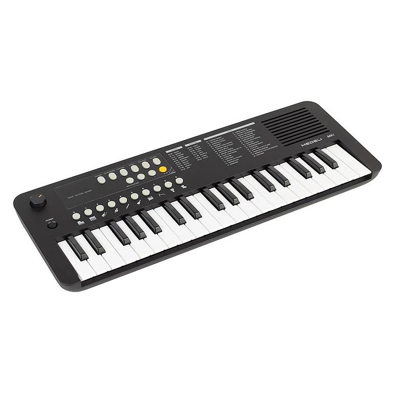 Foto van Medeli mk1/bk nebula kinderkeyboard zwart