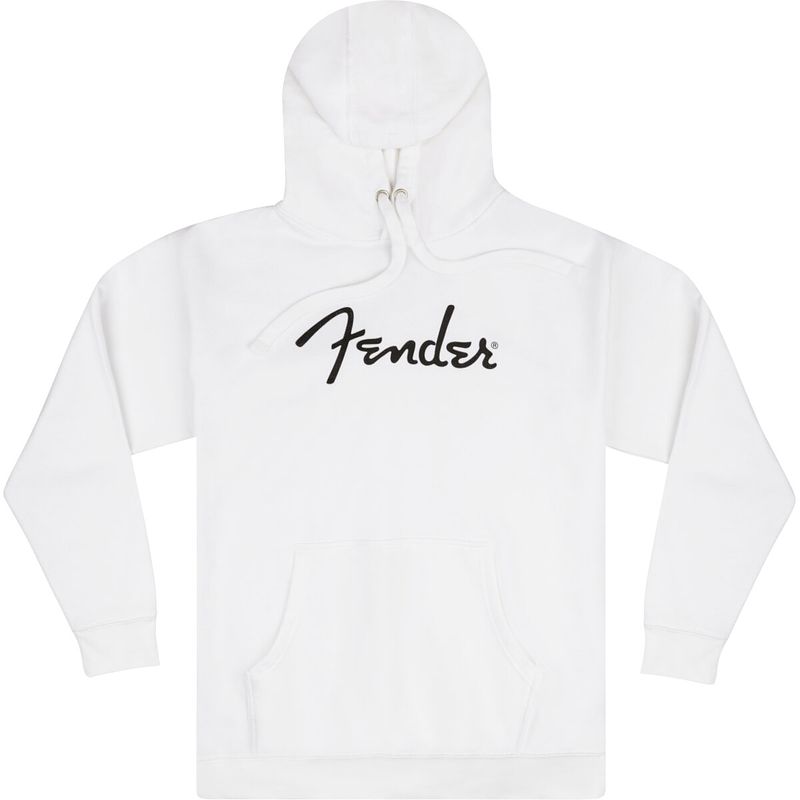 Foto van Fender spaghetti logo hoodie olympic white l