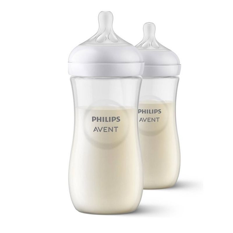 Foto van Philips avent - babyfles - natural response - 2 stuks - 330ml