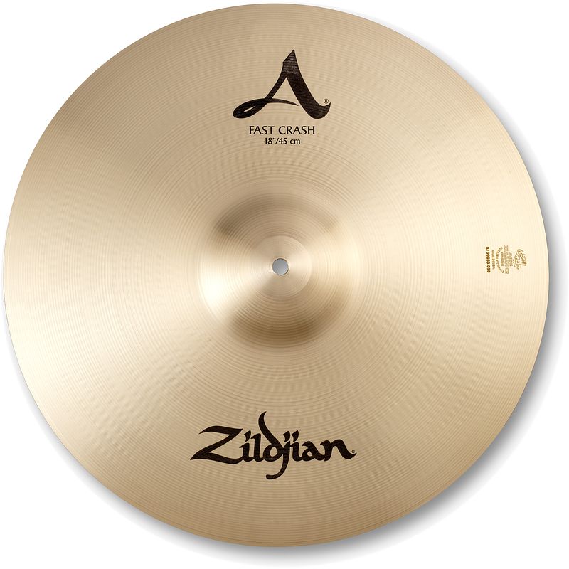 Foto van Zildjian a family a0268 fast crash 18 inch crash bekken