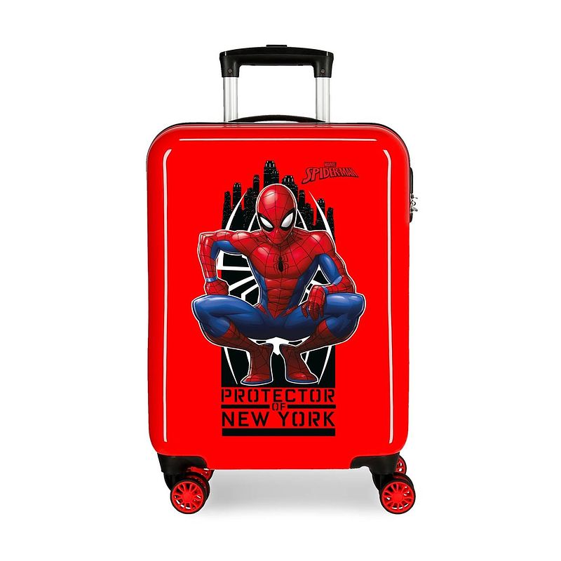 Foto van Spiderman abs koffer 55 cm 4 w geo