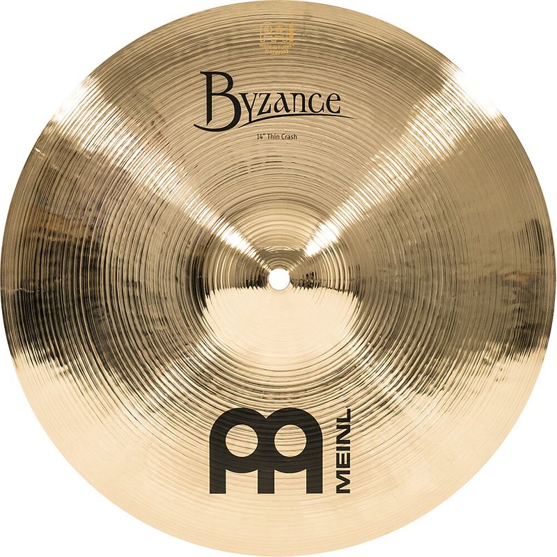 Foto van Meinl b14tc-b byzance brilliant thin crash 14"