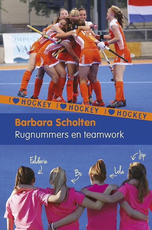 Foto van I love hockey 6 - rugnummers en teamwork - barbara scholten - ebook (9789021676005)