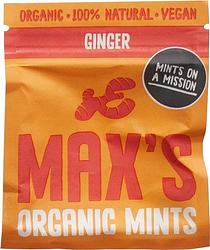 Foto van Max's organics ginger mints