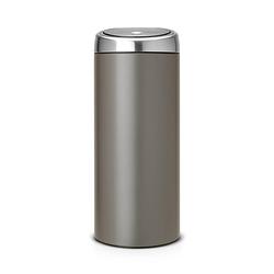 Foto van Brabantia touch bin 30 l - platinum