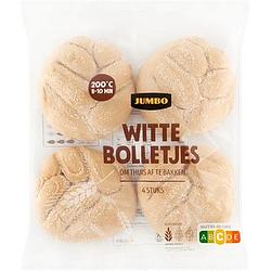 Foto van Jumbo witte bolletjes 4 stuks