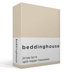 Foto van Beddinghouse jersey lycra split-topper hoeslaken - lits-jumeaux (180x200/220 cm)