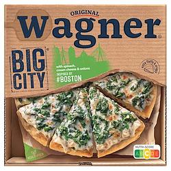 Foto van Wagner big city pizza boston spinazie kaas 430g bij jumbo
