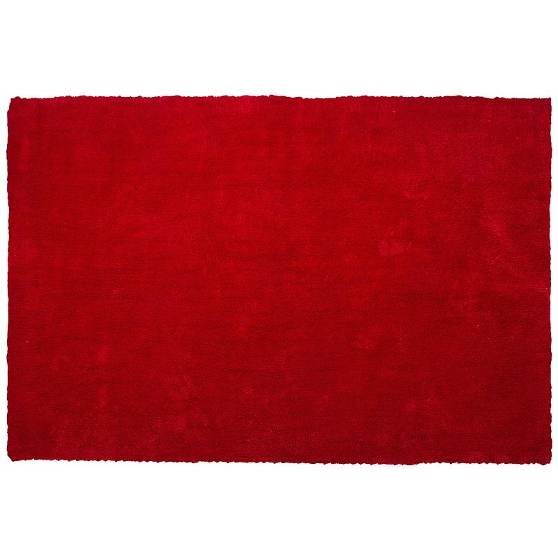 Foto van Beliani demre - vloerkleed-rood-polyester