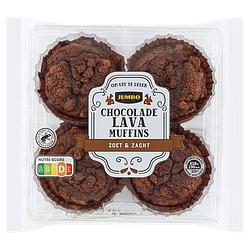 Foto van Jumbo chocolade lava muffins 180g