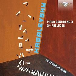 Foto van Kabalevsky: piano sonata no.3, 24 preludes - cd (5028421952567)