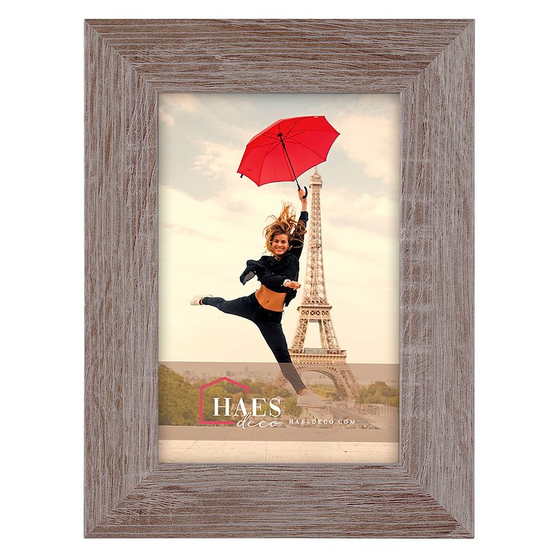 Foto van Haes deco - houten fotolijst paris bruin 10x15 - sp001105