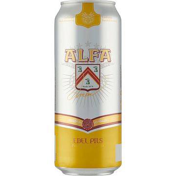 Foto van Alfa pils blik 500ml bij jumbo