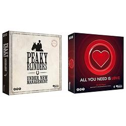 Foto van Spellenbundel - 2 stuks - peaky blinders & all you need is love bordspel