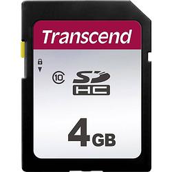 Foto van Transcend premium 300s sdhc-kaart 4 gb class 10, uhs-i, uhs-class 1