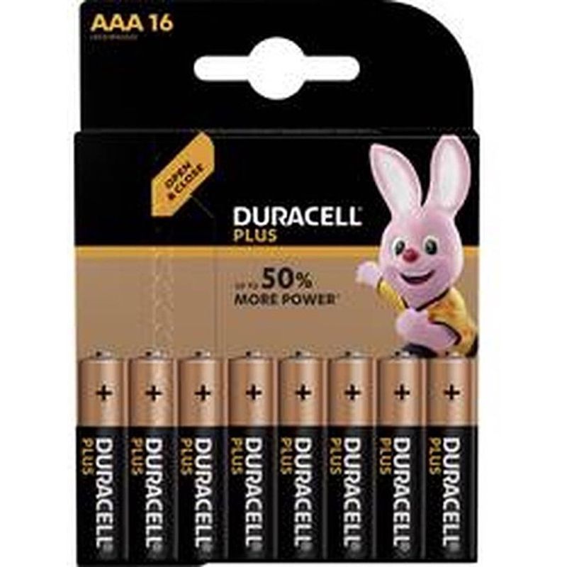 Foto van Duracell aaa plus power - 64 stuks