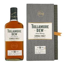 Foto van Tullamore dew 18 years 0.7 liter whisky + giftbox