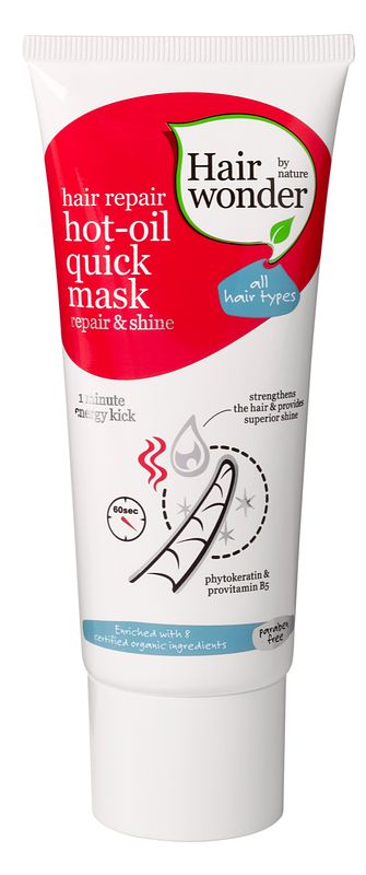 Foto van Hairwonder hot oil quick masker 100ml