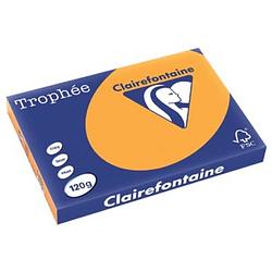 Foto van Clairefontaine trophée pastel a3 oranje, 120 g, 250 vel