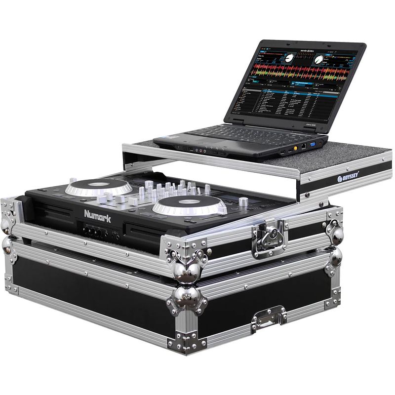 Foto van Odyssey fzgsmixdeckex flightcase voor numark mixdeck express