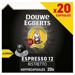 Foto van 2 voor € 8,00 | douwe egberts espresso ristretto koffiecups voordeelpak 20 stuks aanbieding bij jumbo
