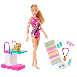 Foto van Barbie dreamhouse adventures swim 'n dive pop 30 cm accessoires