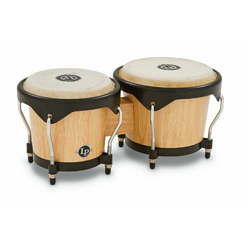 Foto van Latin percussion lp601ny-aw city series bongoset natural