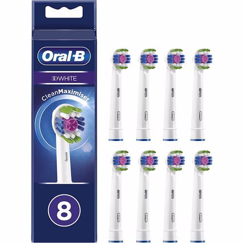 Foto van Oral-b opzetborstels 3d white (8 stuks)