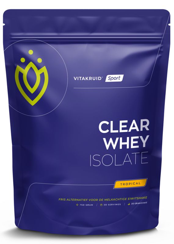 Foto van Vitakruid clear whey isolate tropical