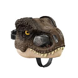 Foto van Jurassic world dominion tyrannosaurus rex hap- en brulmasker