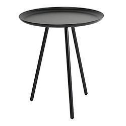 Foto van Vestbjerg - side table frost charcoal - zwart