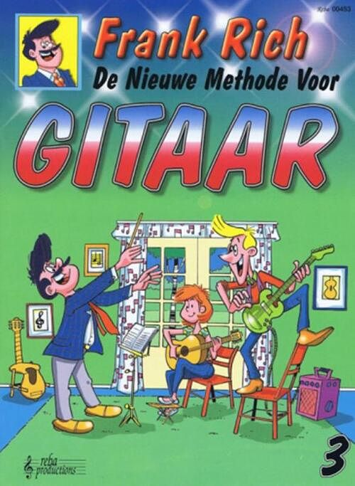 Foto van De nieuwe methode voor gitaar - f. rich - paperback (9789069112022)