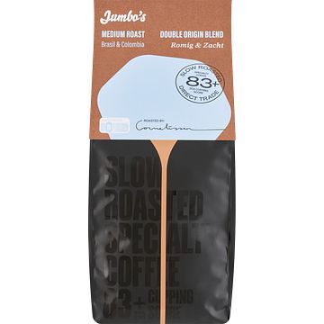 Foto van Jumbo'ss medium roast brasil & colombia romig & zacht 500 g