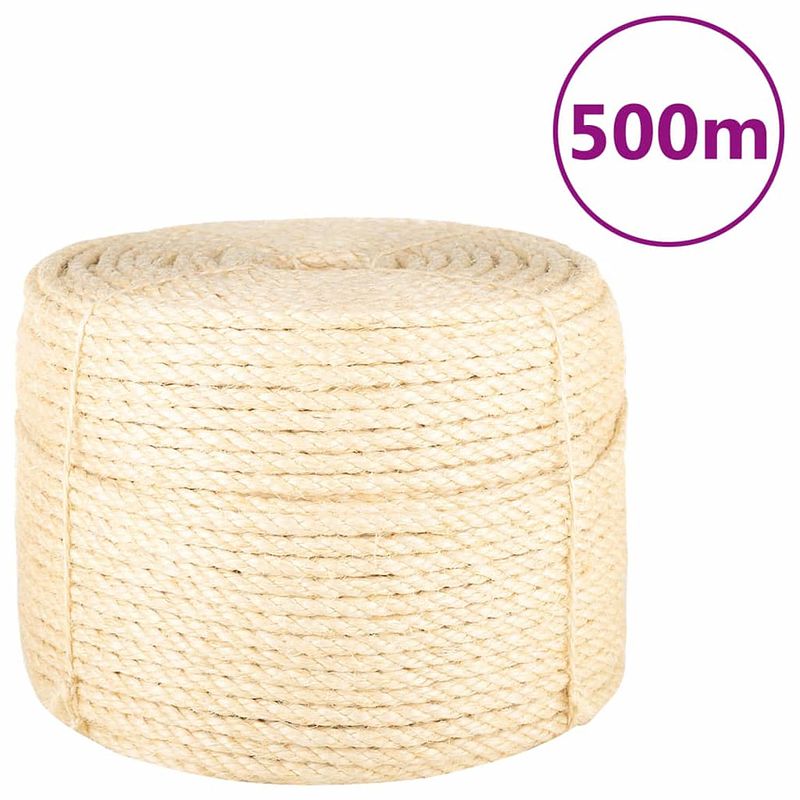 Foto van Vidaxl touw 10 mm 500 m 100% sisal