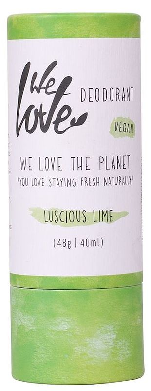 Foto van We love the planet deodorant stick luscious lime